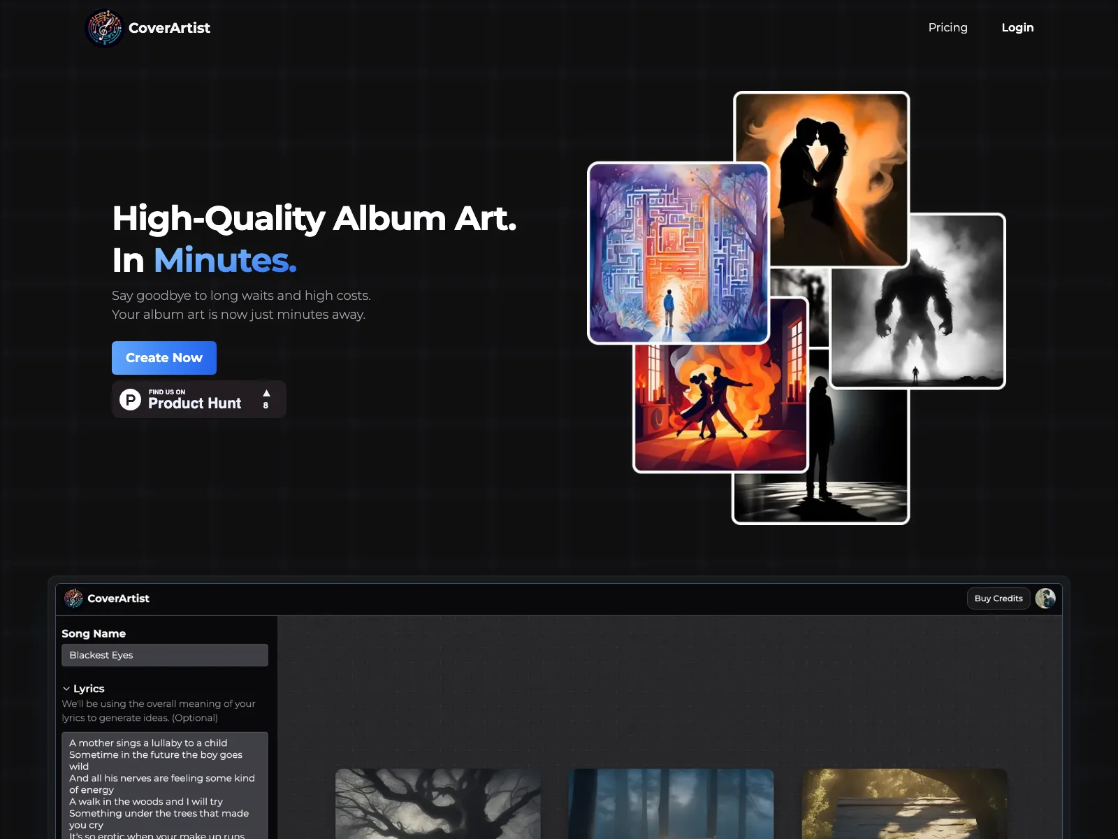 CoverArtist.ai: Create Stunning AI-Generated Album Covers in Minutes