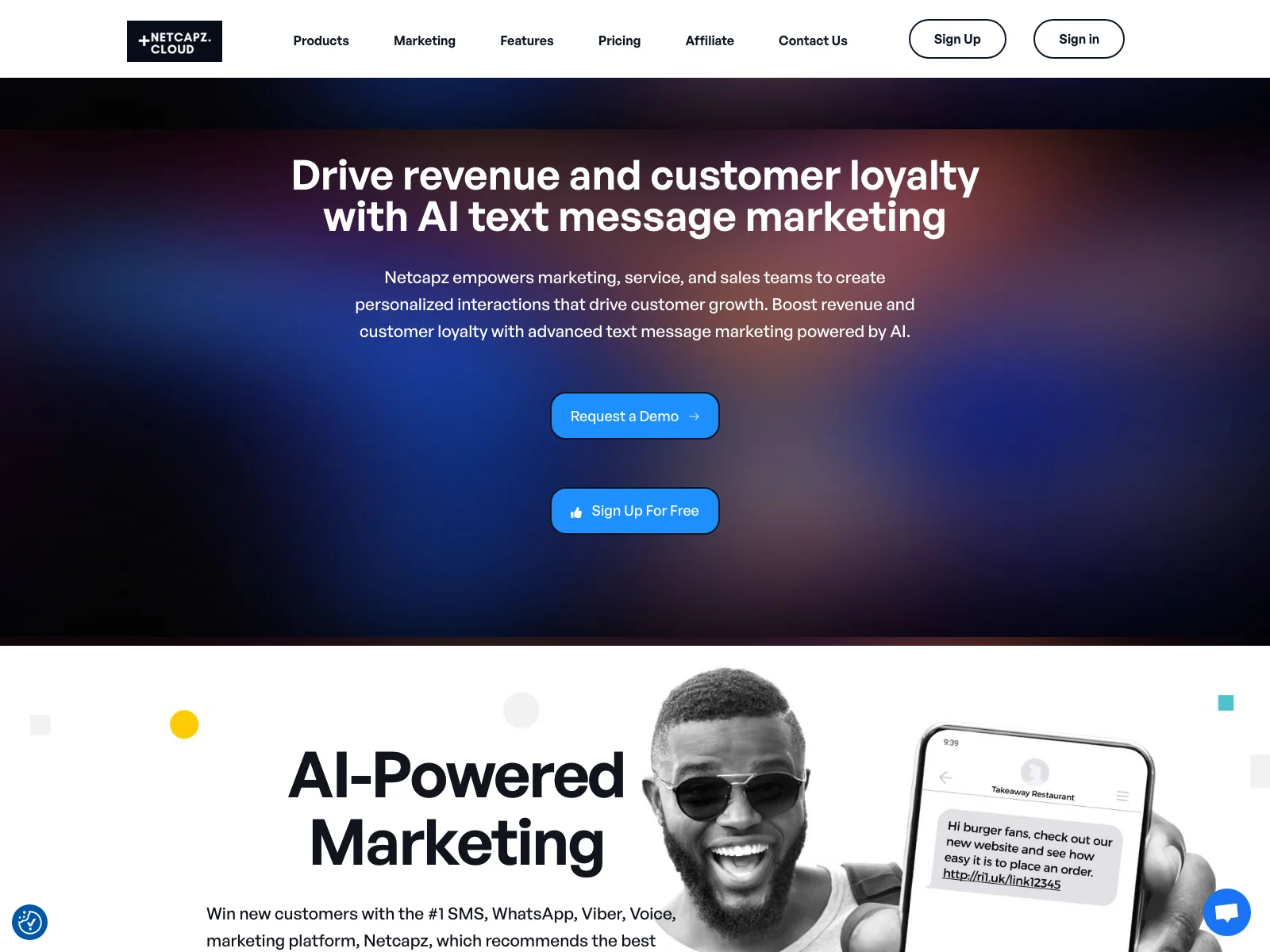 Netcapz: AI-Powered SMS Marketing for Boosting Revenue and Customer Loyalty