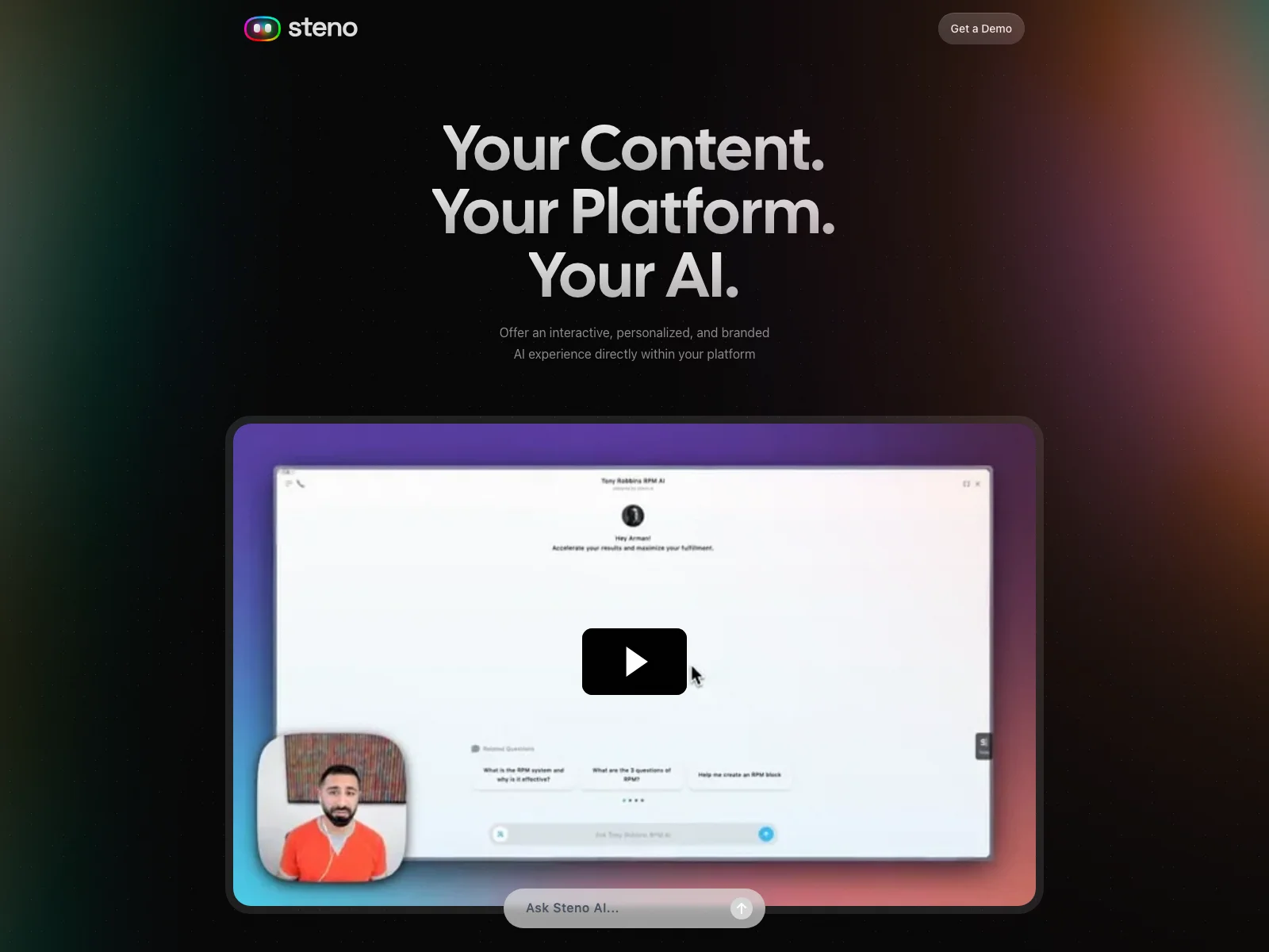 Steno AI: Enhancing User Engagement and Productivity