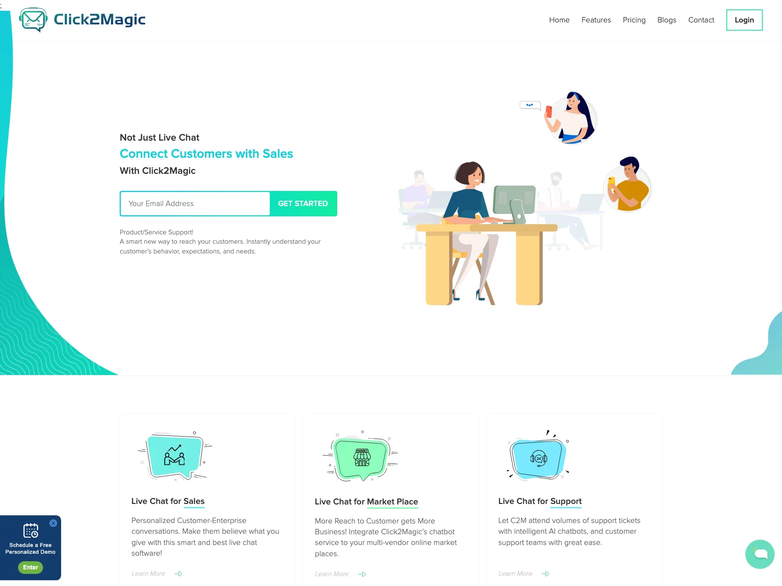 Click2Magic: Enhancing Customer Service with AI-Powered Live Chat