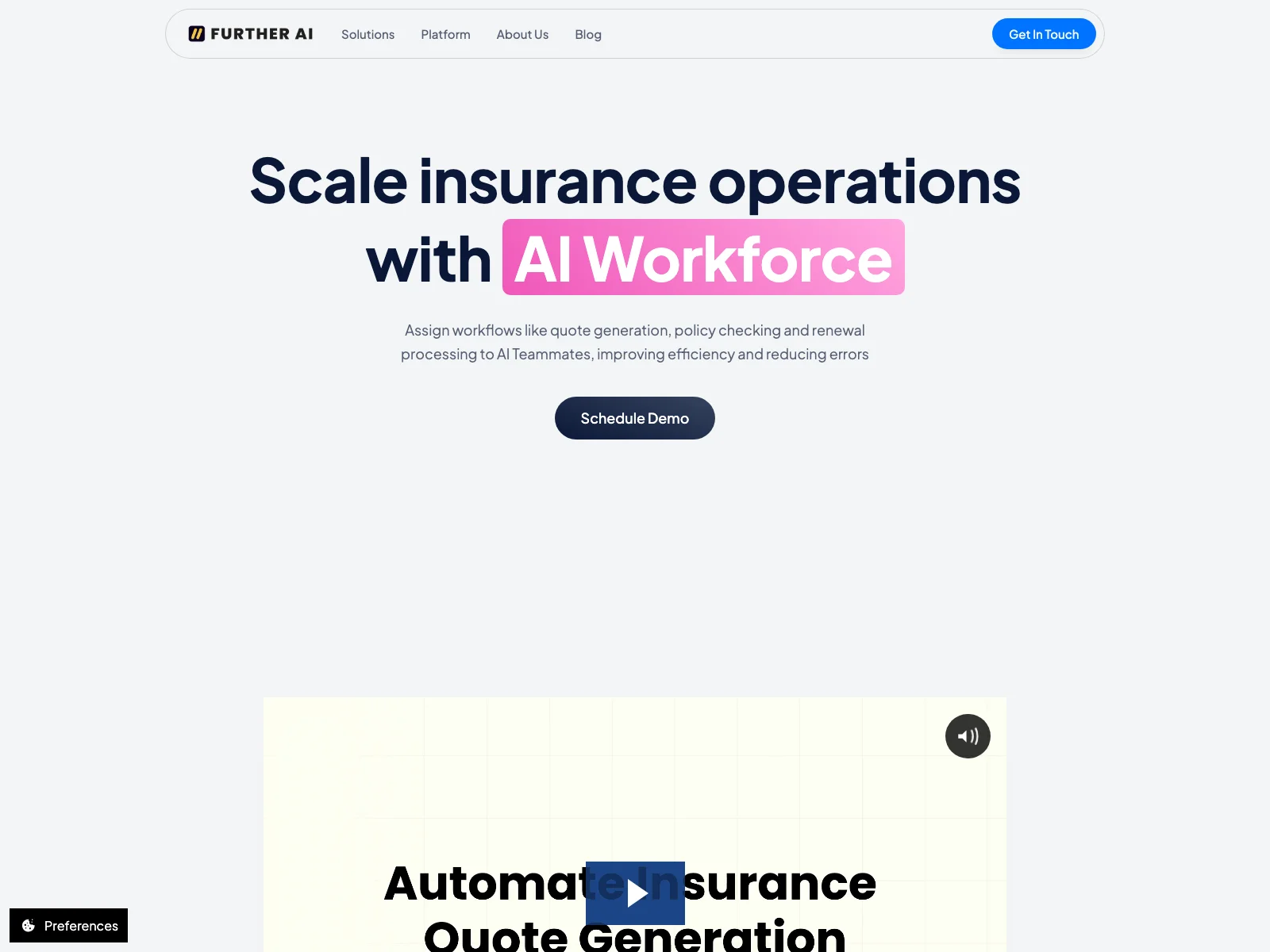 Further AI: Transforming Insurance with AI Teammates