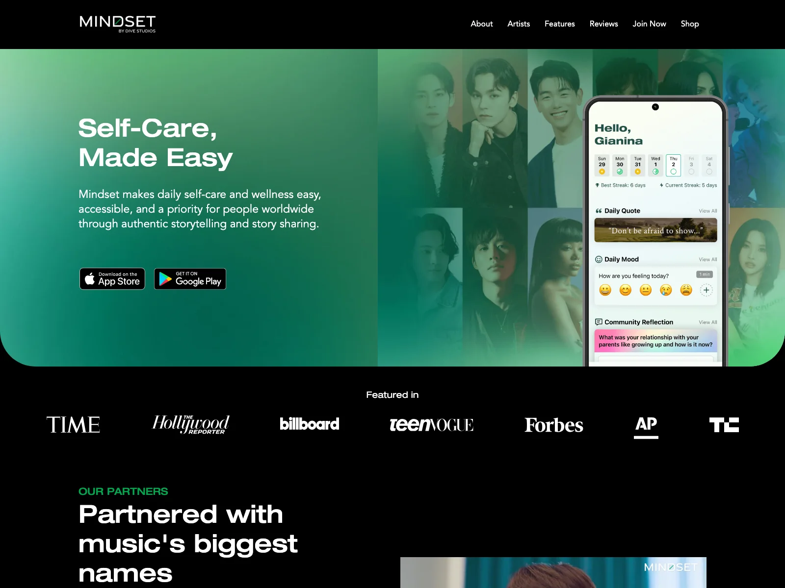 Mindset: Making Daily Self-Care Accessible Worldwide