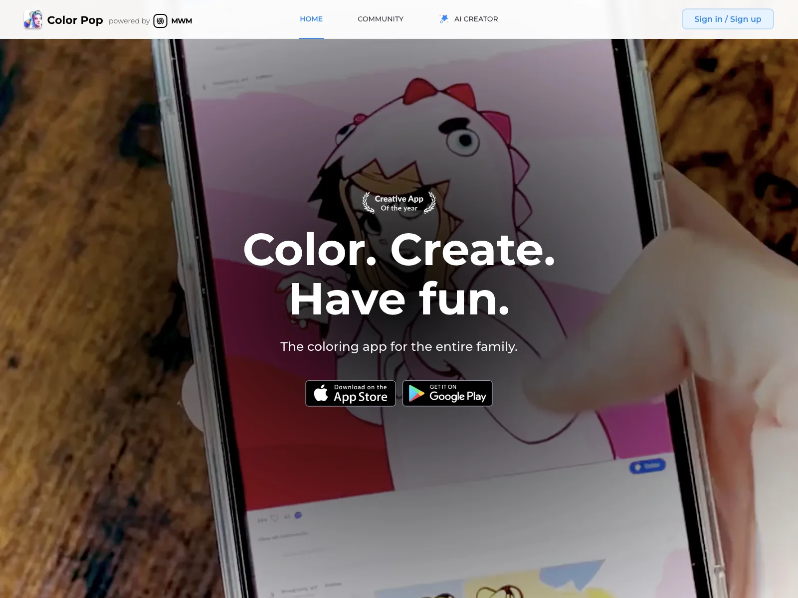 Color Pop - Unleash Your Inner Artist with AI-Powered Coloring