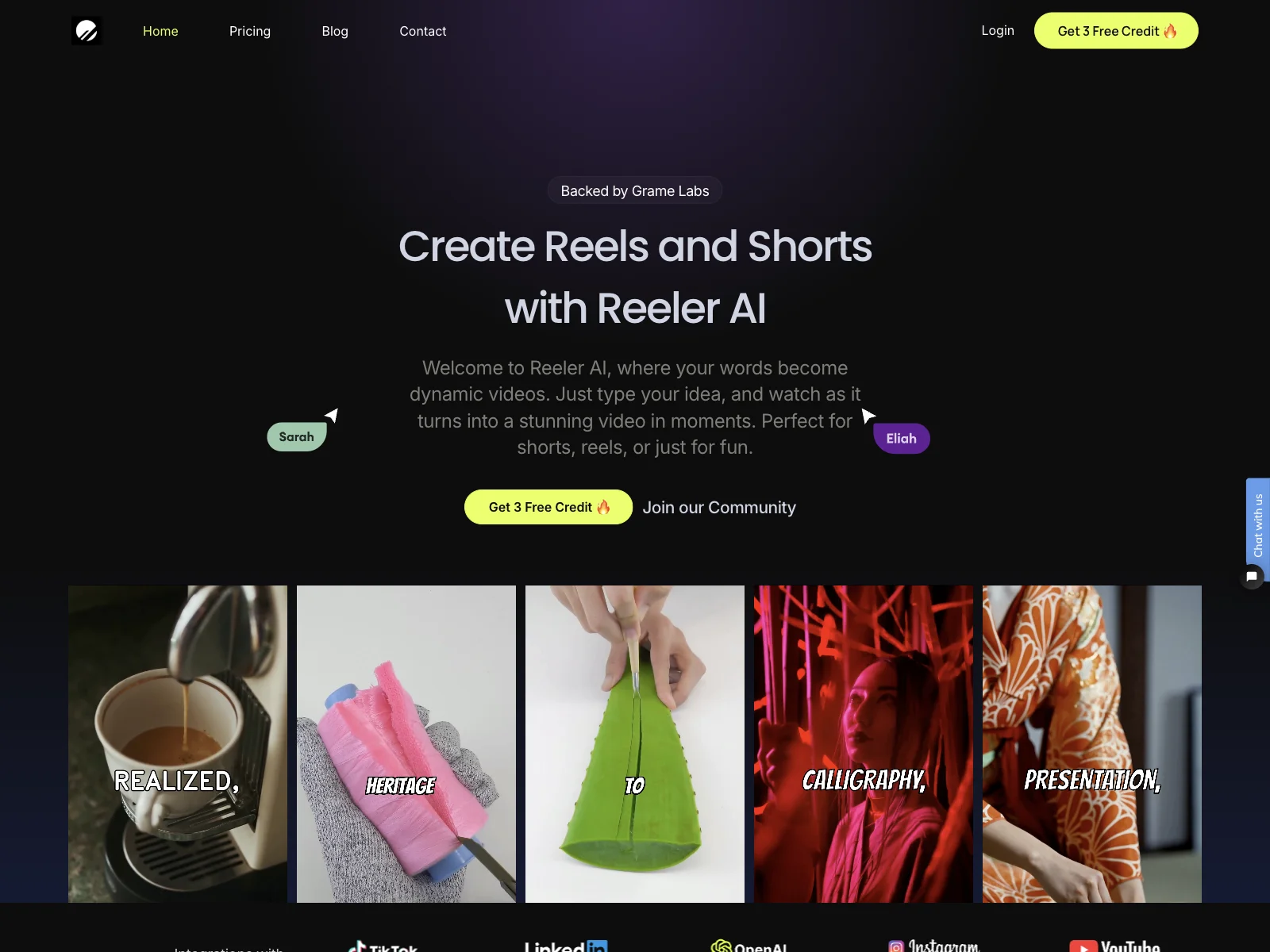 Reeler AI: Transform Your Ideas into Stunning Videos