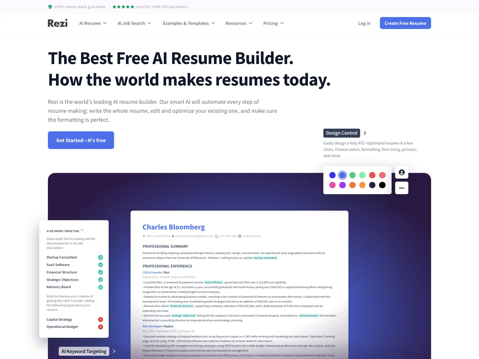 Rezi: Revolutionizing Resume Building with AI