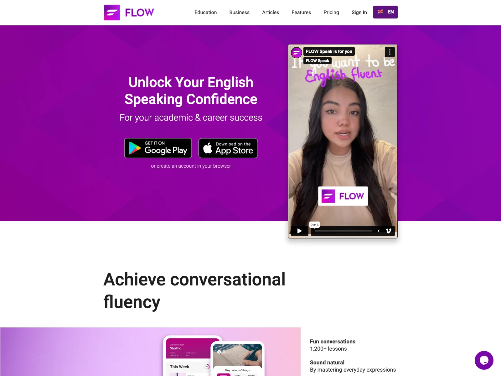 Speak English Confidently with FLOW Speak