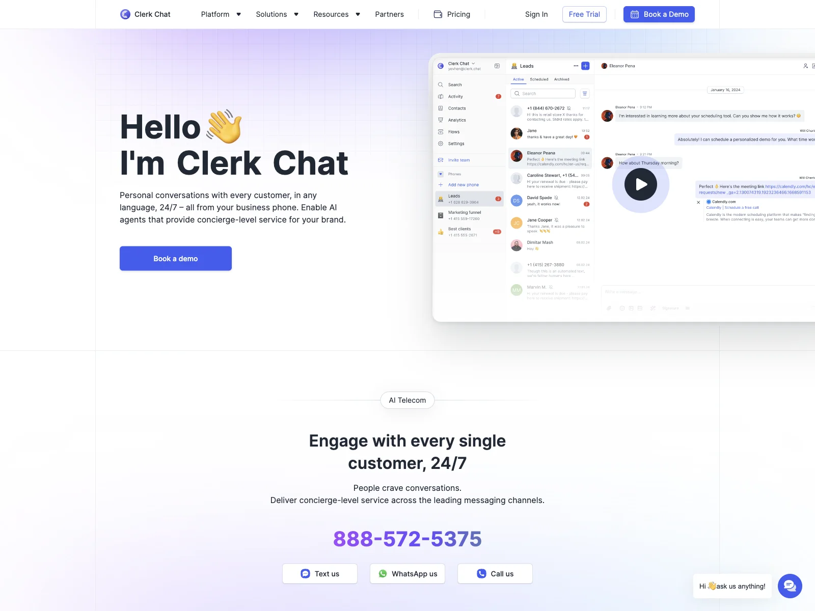 Clerk Chat: The AI-Powered Business Messaging Platform for Enhanced Customer Conversations