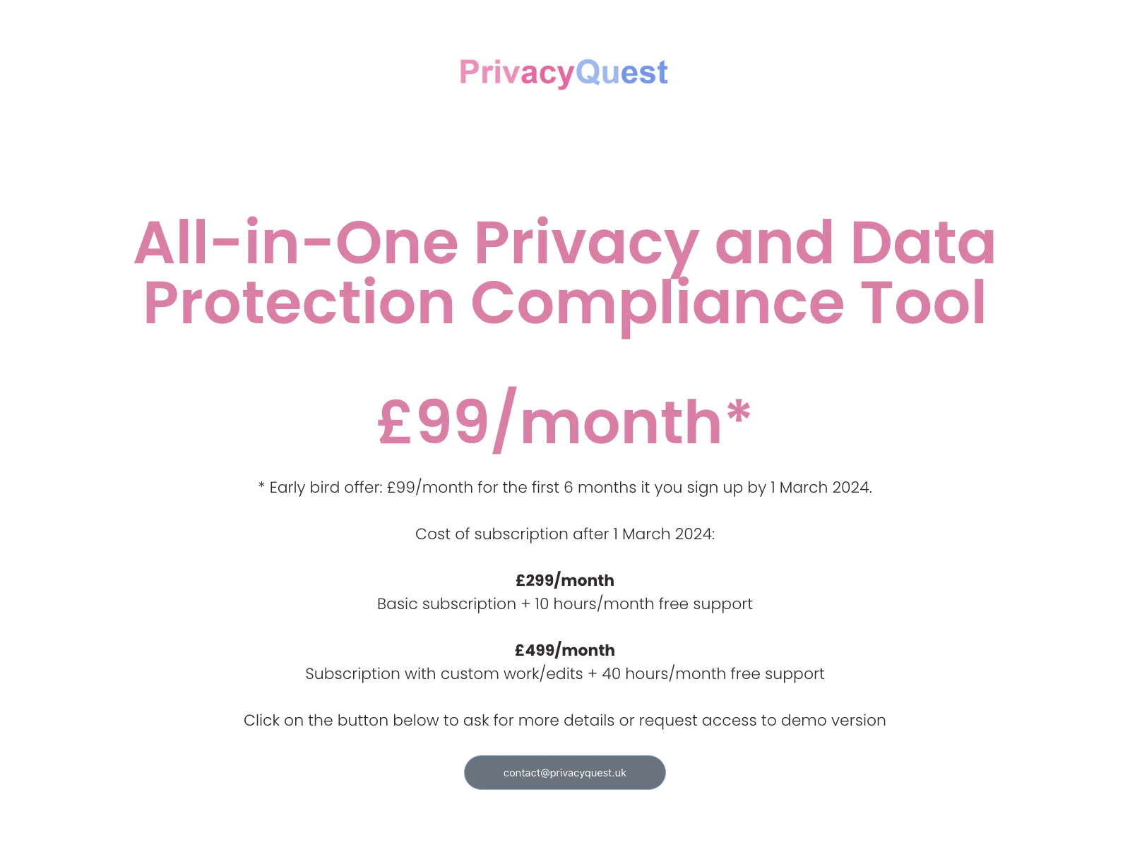 PrivacyQuest: The Ultimate AI-Powered Privacy Compliance Tool for Easy Management