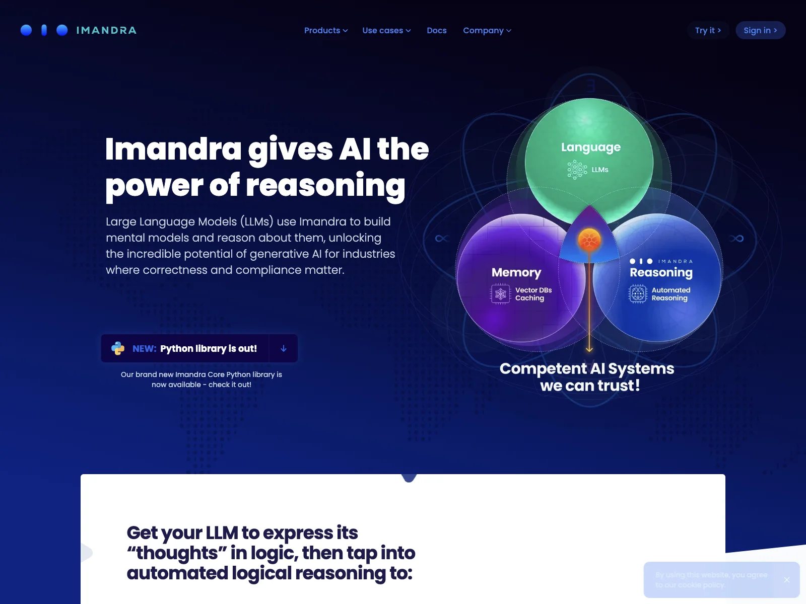 Imandra: Empowering AI with Reasoning for Industries