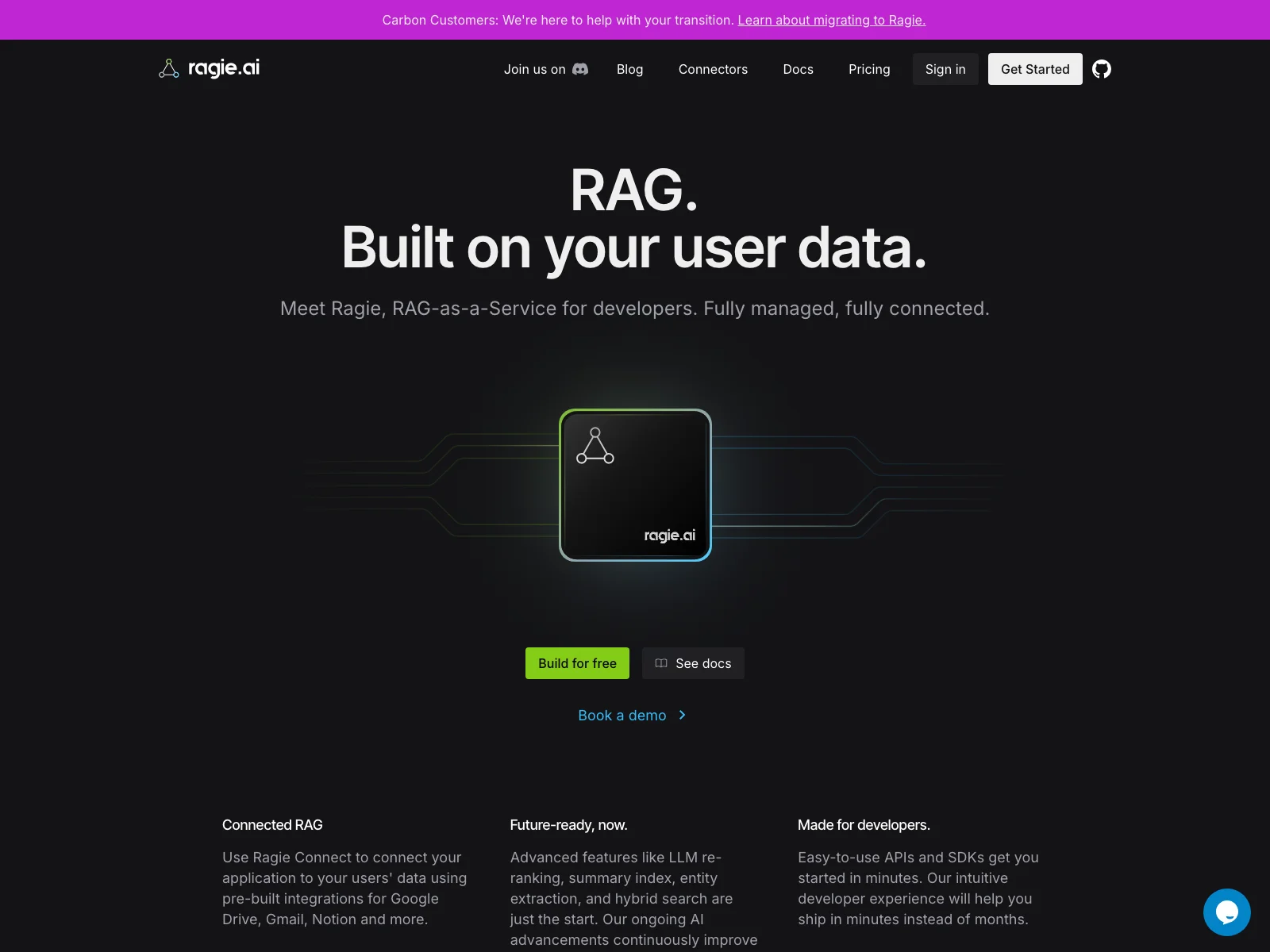 Ragie: Empowering Developers with Advanced RAG-as-a-Service