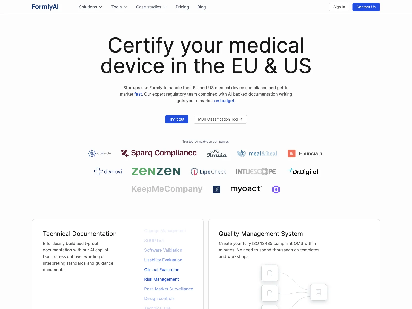 Formly: Your AI-Powered Ally for Swift Medical Device Certification