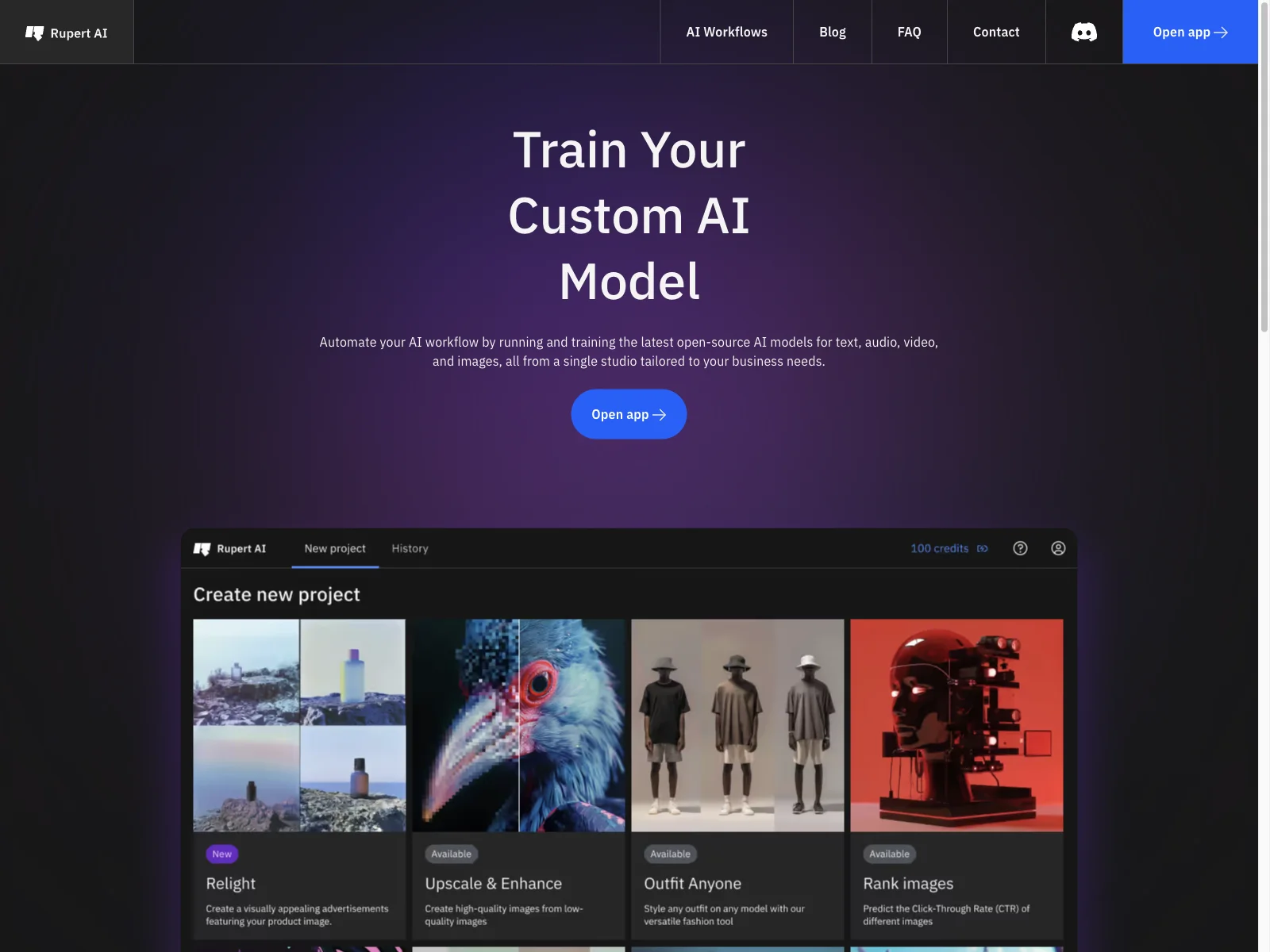 Train Your Custom AI Model with Rupert AI - Streamline Your Workflows