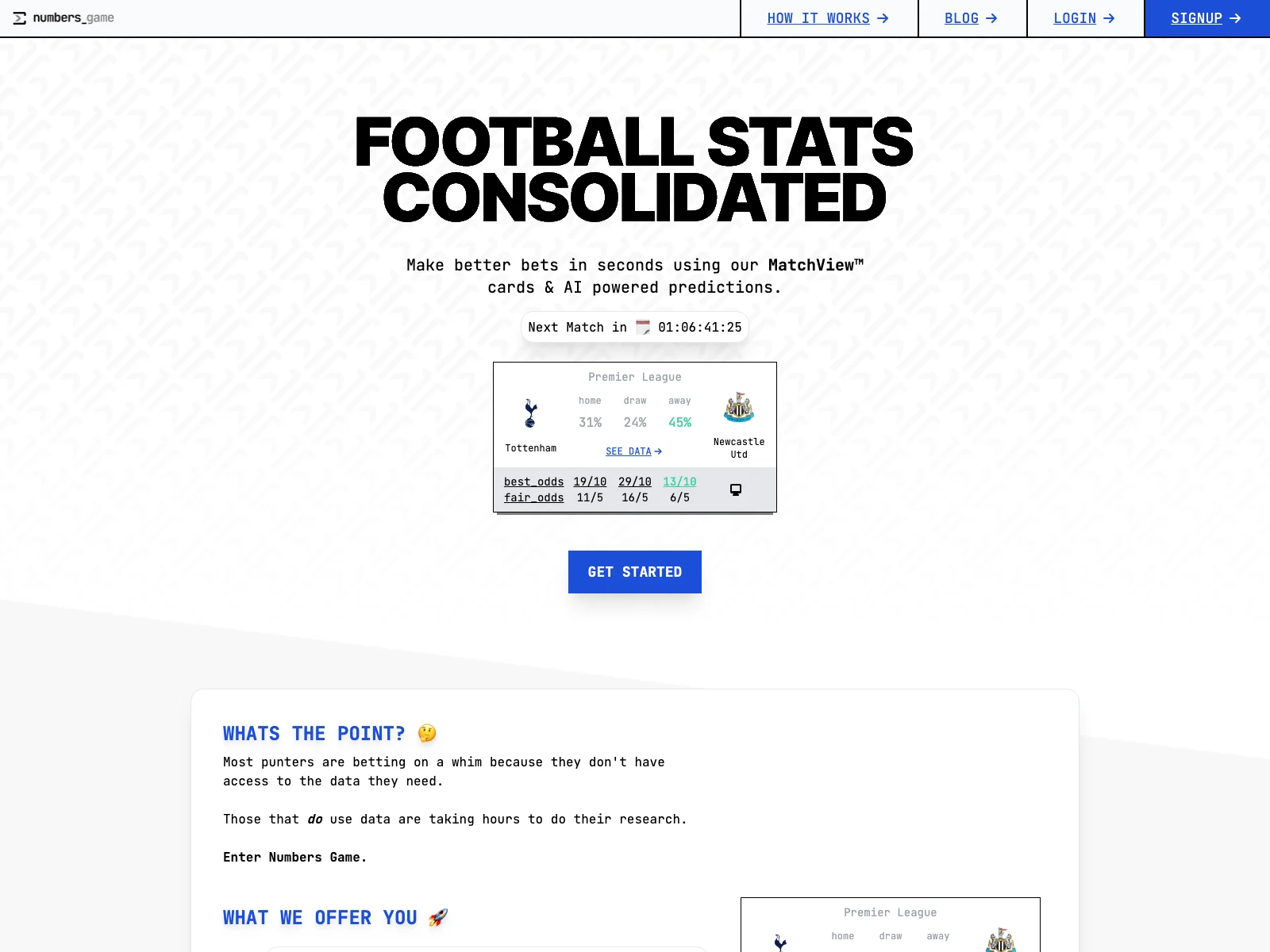 Numbers Game: Empowering Football Betting with AI Predictions