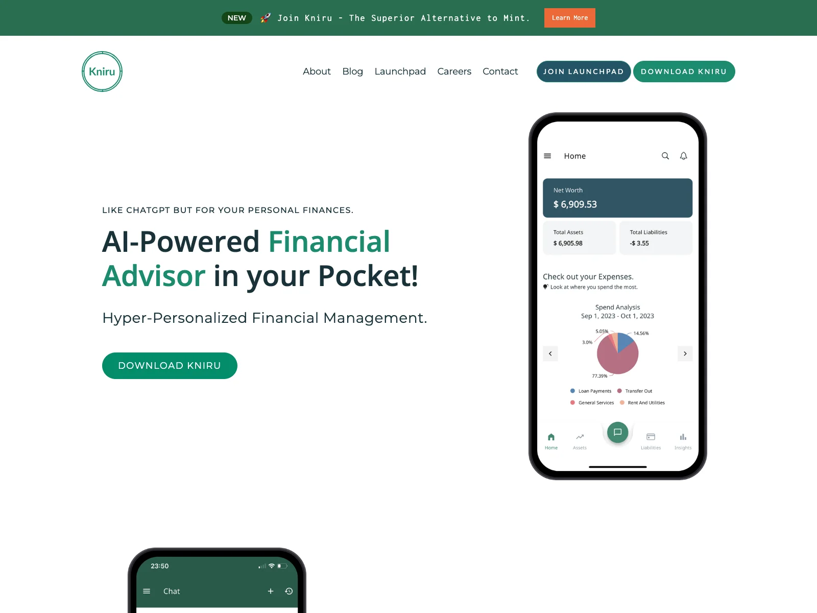 AI-Powered Finance: Kniru for Personalized Wealth Management