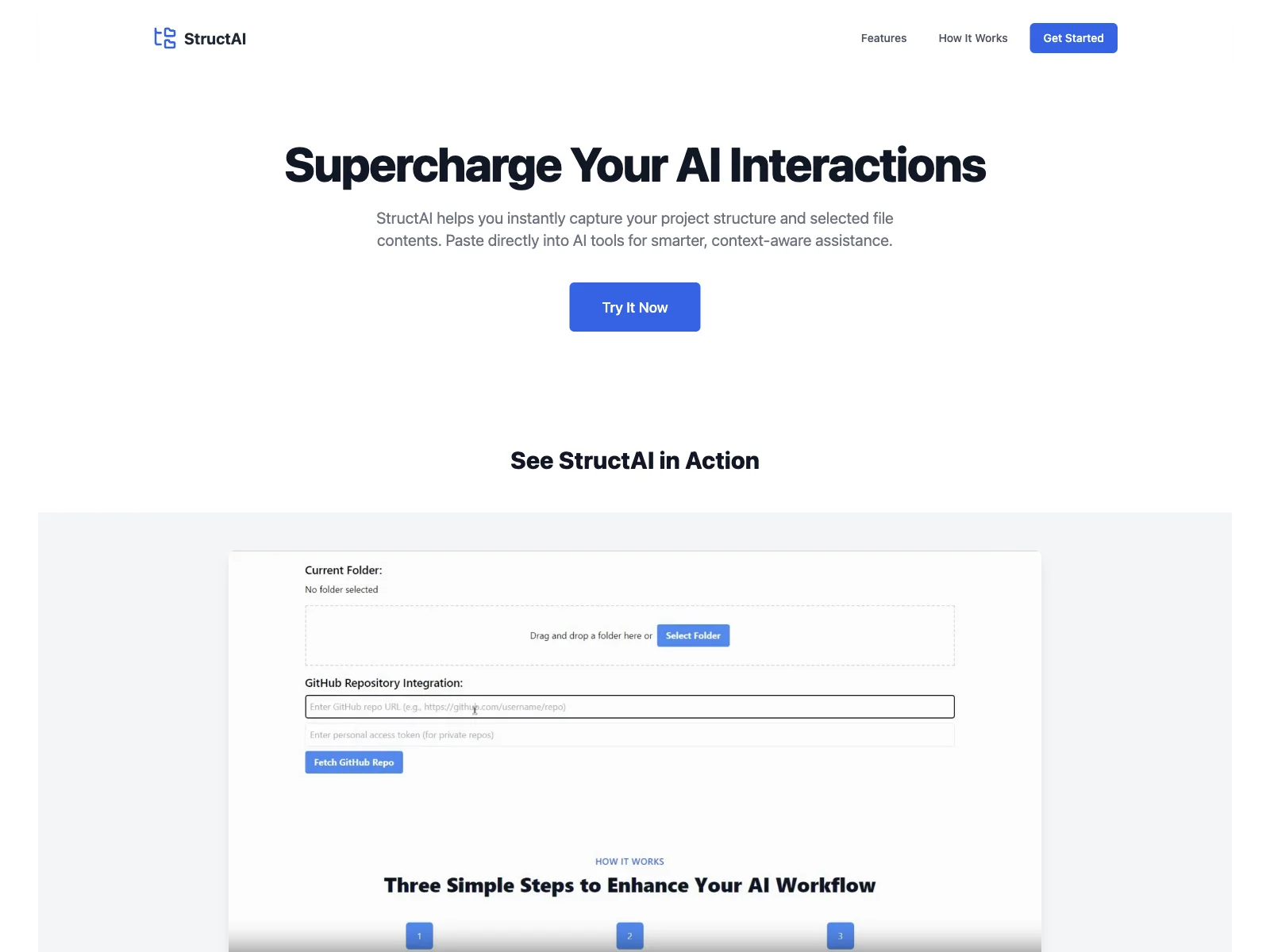 StructAI: Supercharge Your AI Interactions with Seamless Project Structure Capture