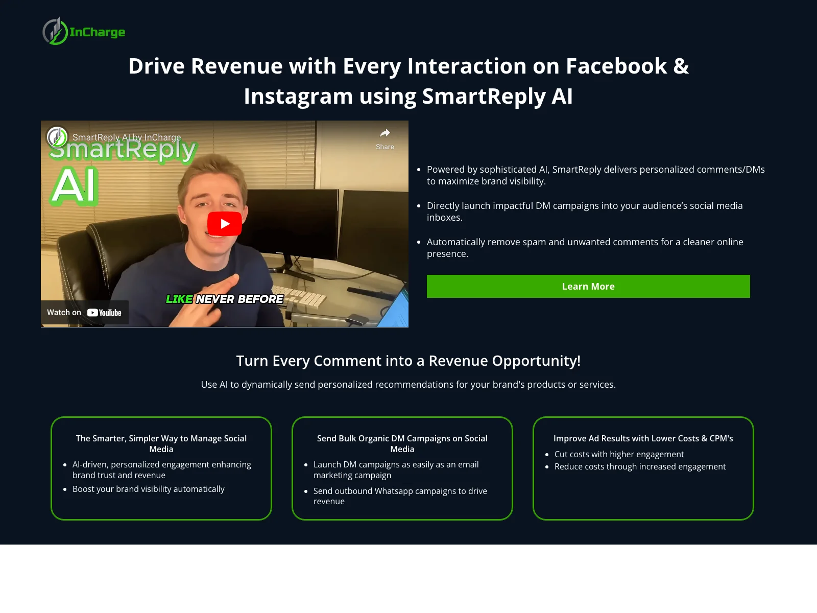 SmartReply: Maximize Brand Visibility and Drive Revenue on Social Media