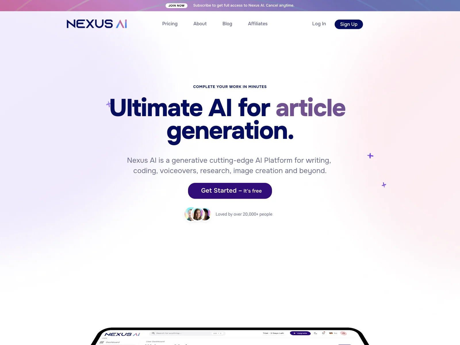 Nexus AI: The Ultimate AI for Enhanced Productivity