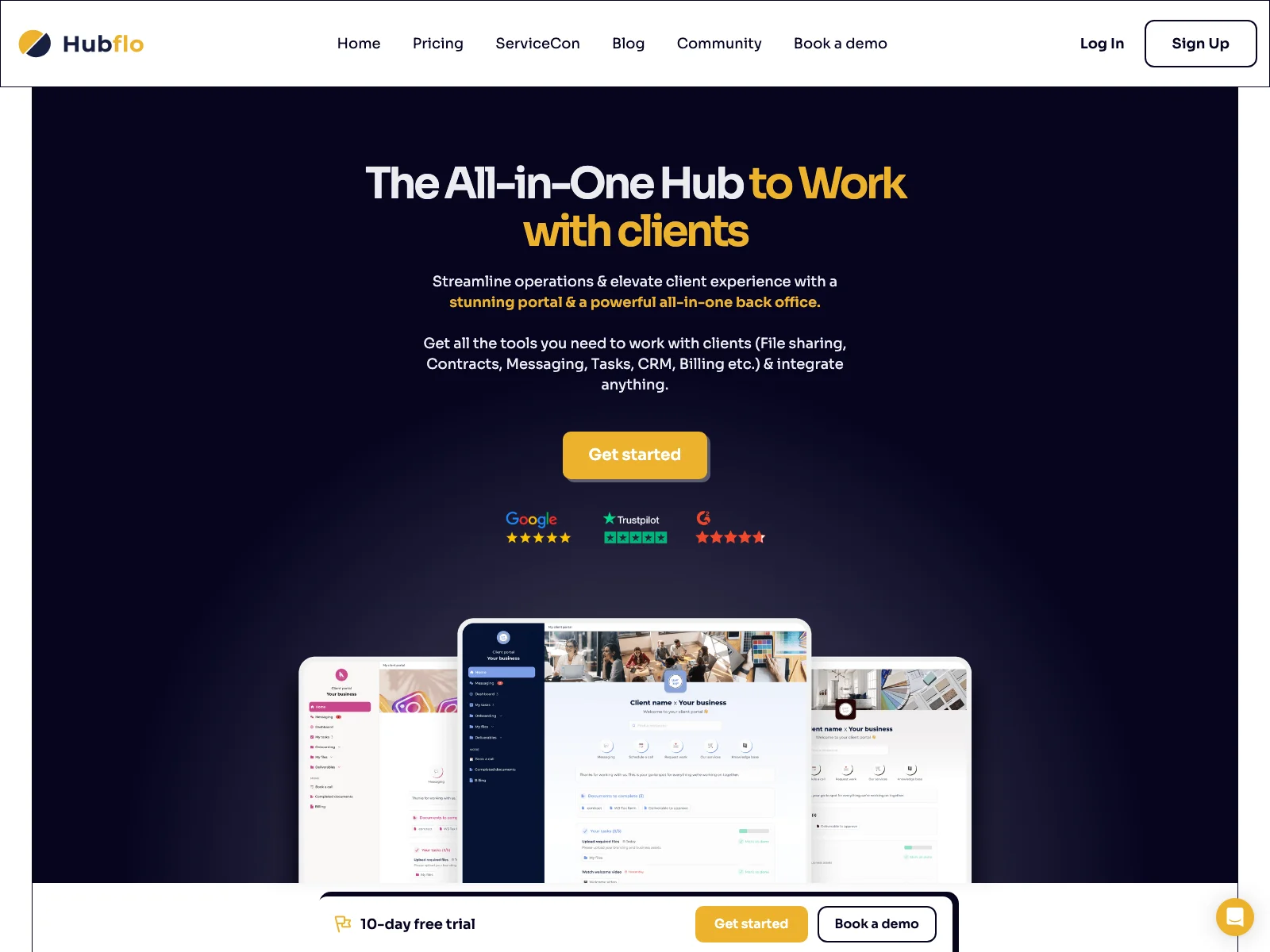 Hubflo: Streamlining Client Work with an All-in-One Hub