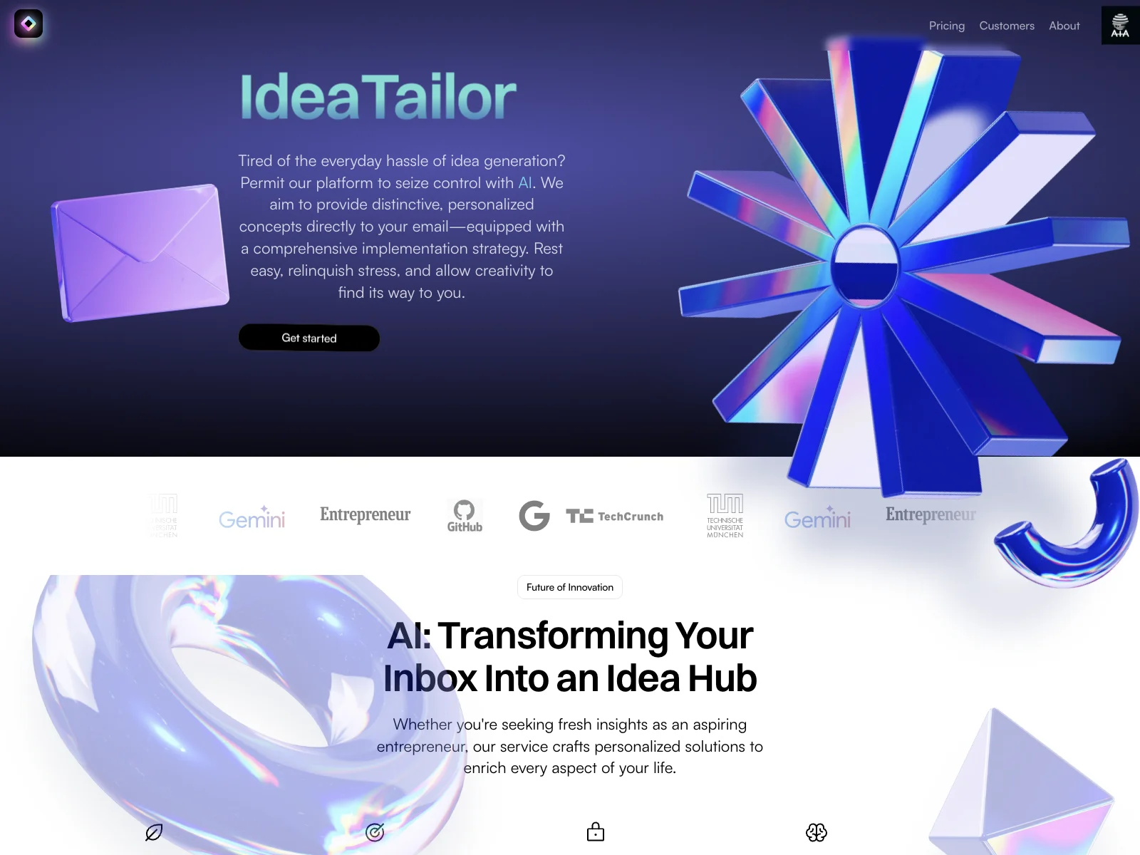 Ideatailor AI: Transforming Your Inbox with Personalized Ideas