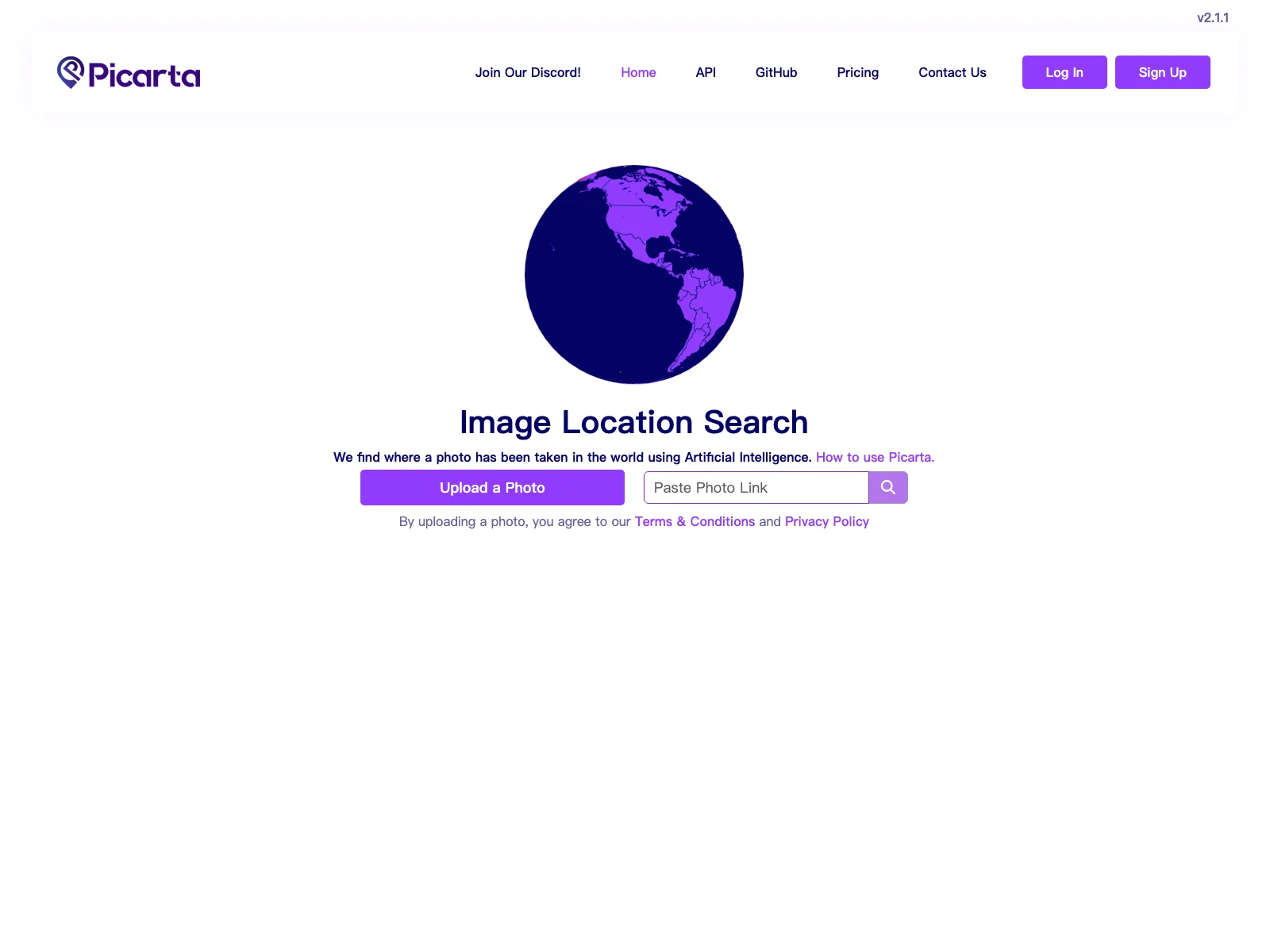 Discover Image Locations with AI - Picarta