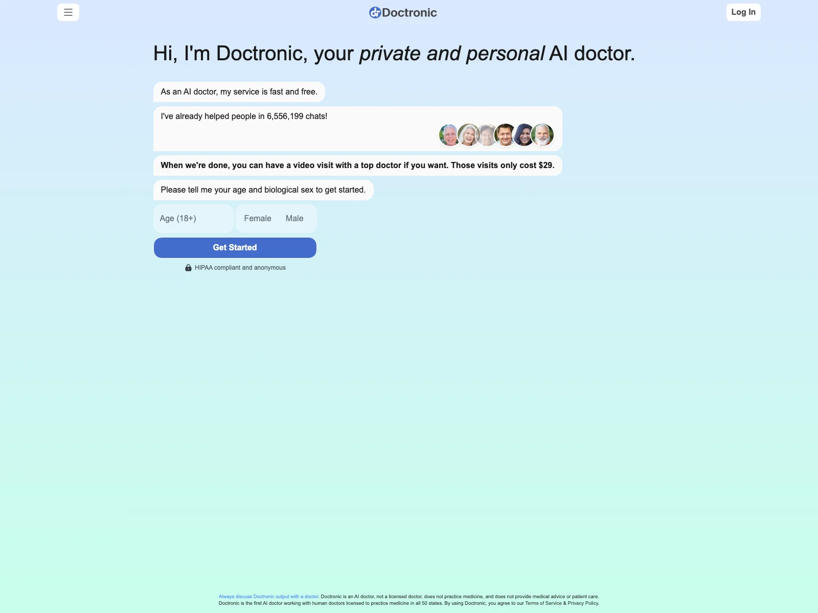 Doctronic: Your Trusted AI Doctor for Efficient Healthcare