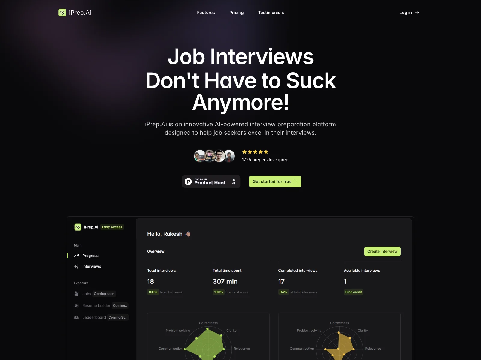 iPrep.Ai: Your Key to Acing Job Interviews with AI-Powered Practice