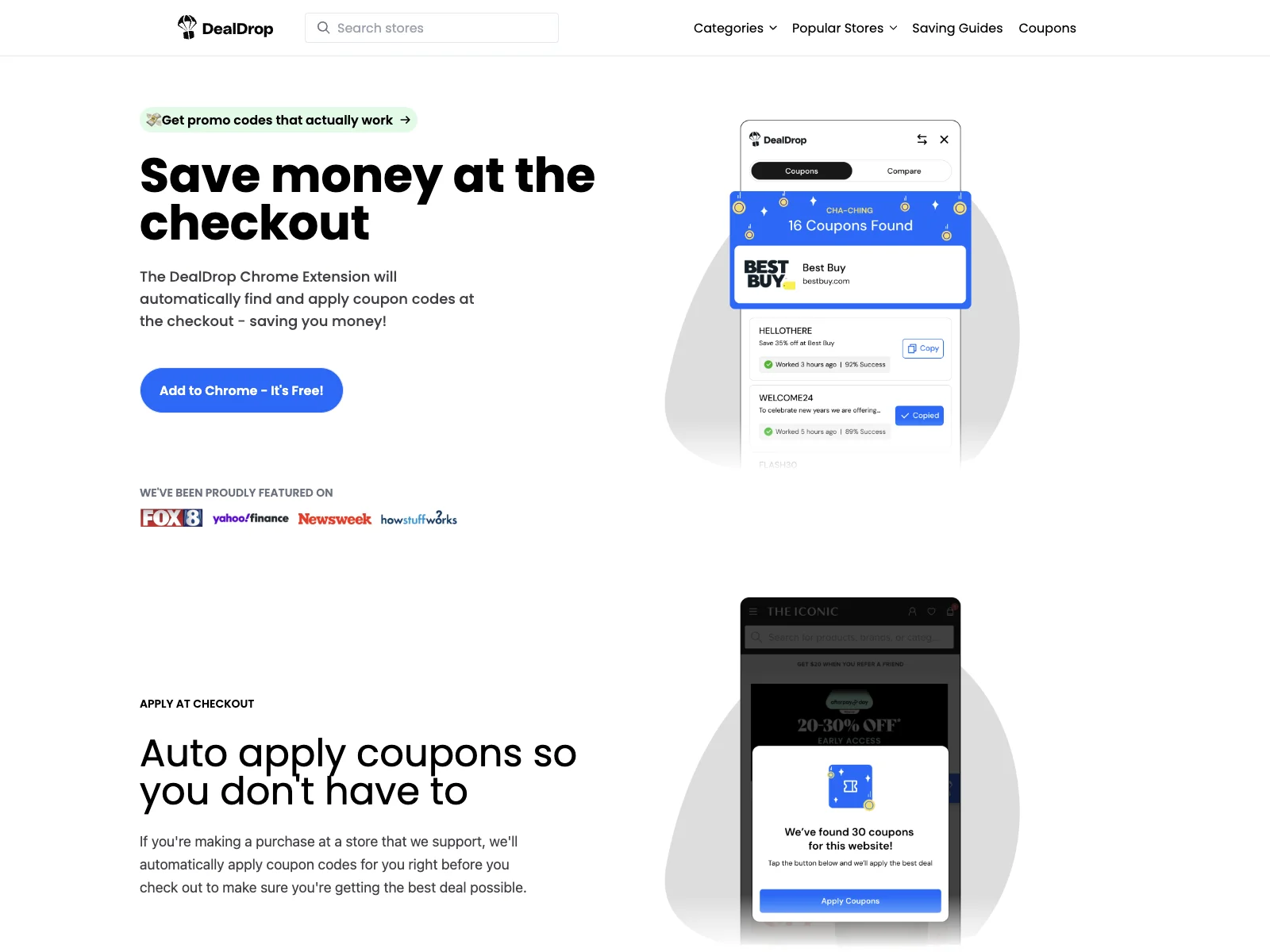 DealDrop Chrome Extension: Save Money with Ease