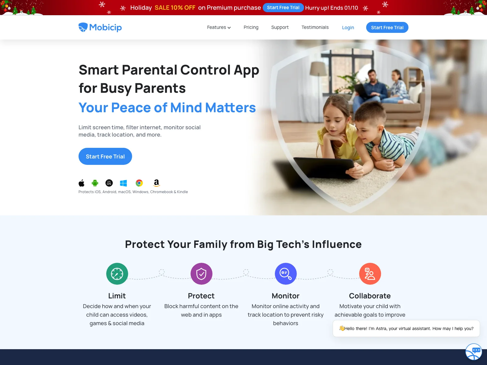 Best Parental Control App for Busy Parents: Mobicip