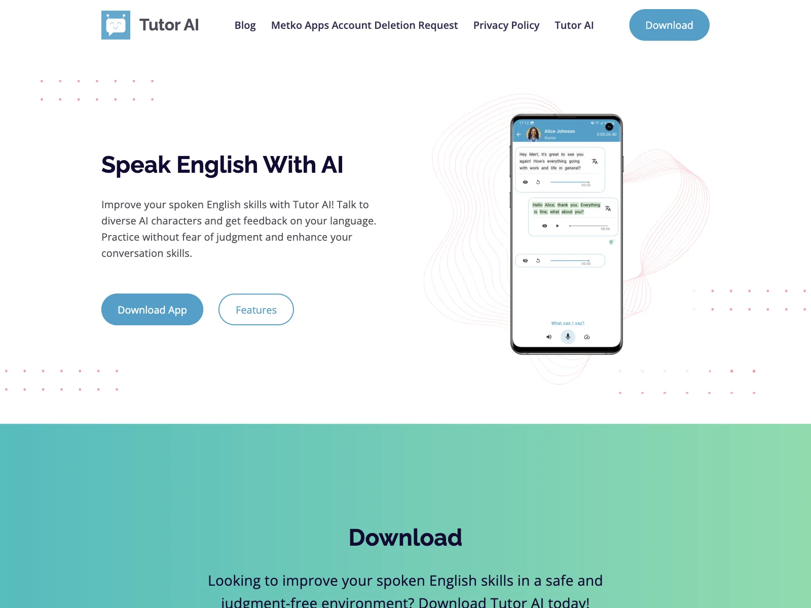 Speak English Fluently with Tutor AI - Your Ultimate Language Learning Companion