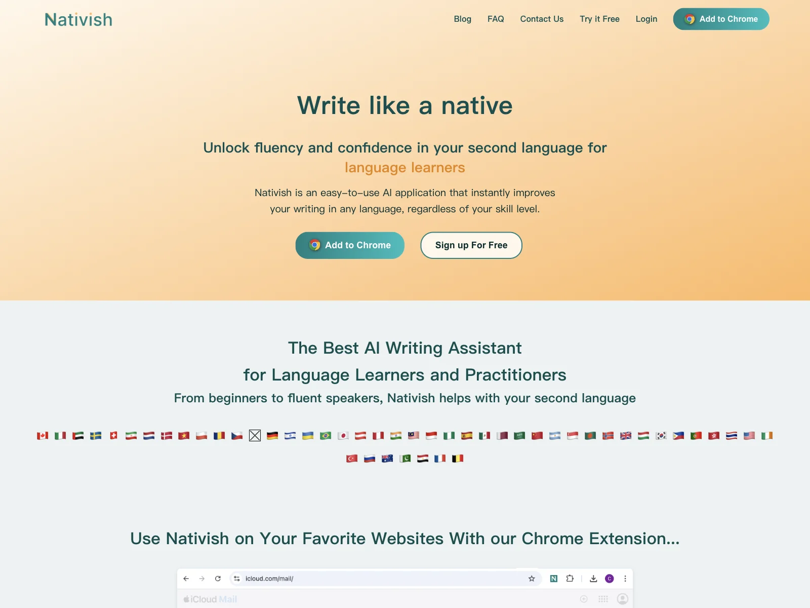 Nativish: Achieve Native-Level Writing in Any Language with AI Assistance