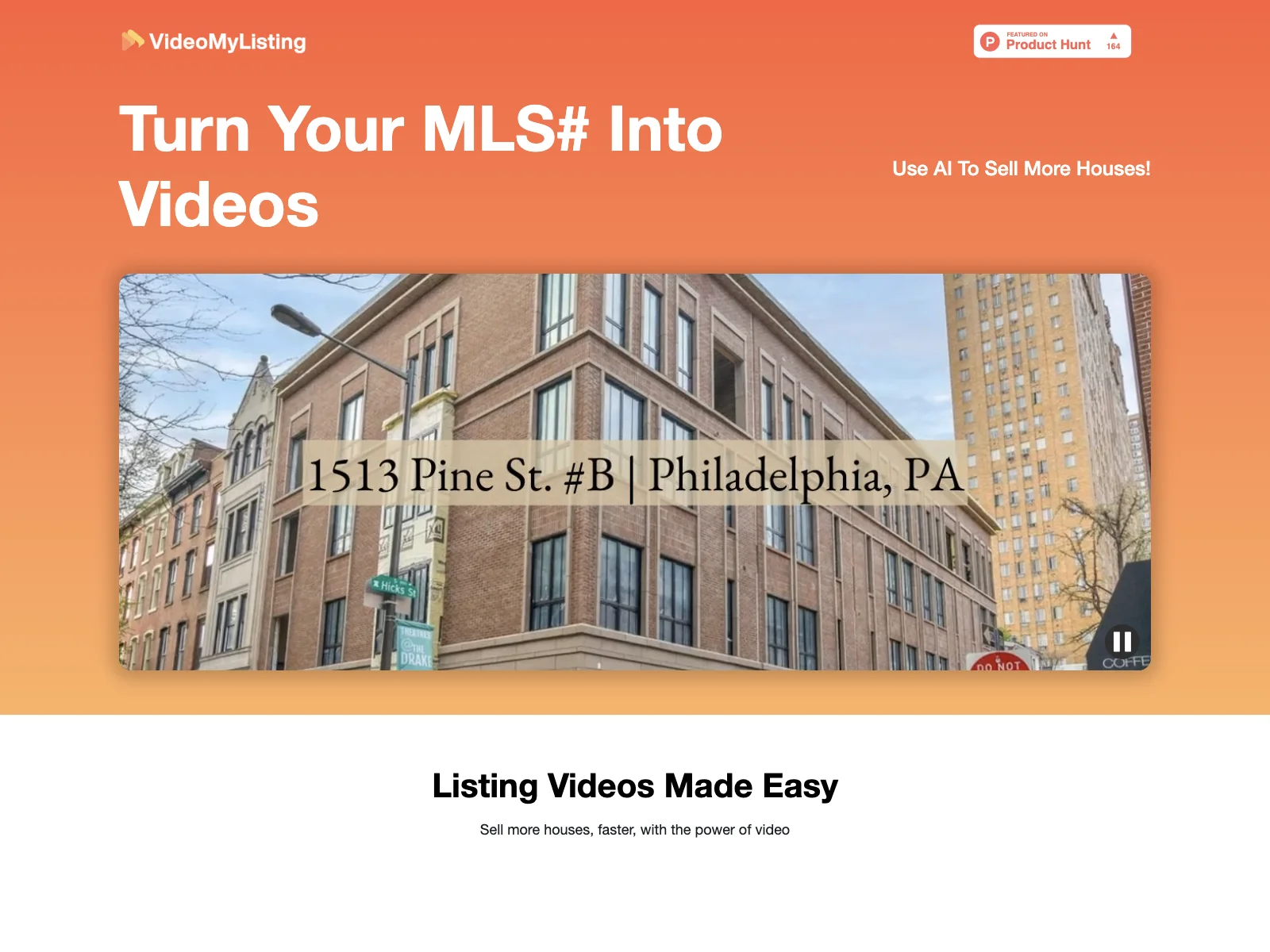 VideoMyListing: AI-Powered Video Generation for Real Estate Success