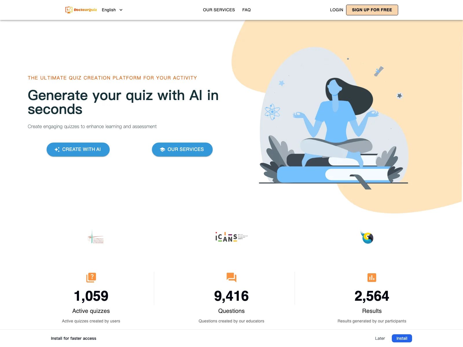 DocteurQuiz - The Ultimate Quiz Generator Powered by AI