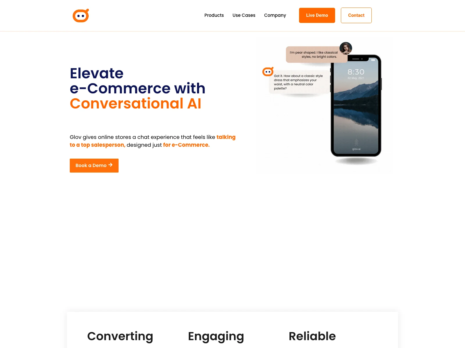 Glov: Enhancing E-commerce with AI-Powered Conversations