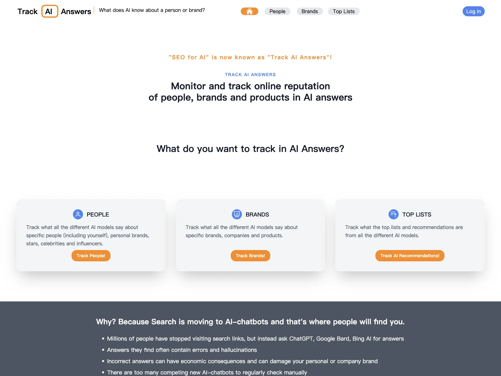 Track AI Answers: Monitor Your Reputation in AI Chatbot Responses