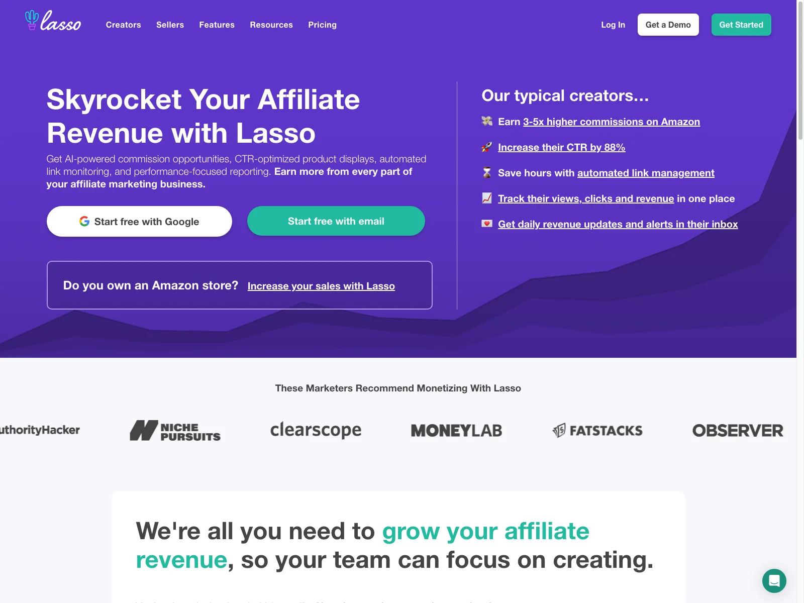 Lasso: Revolutionize Your Amazon Affiliate Marketing