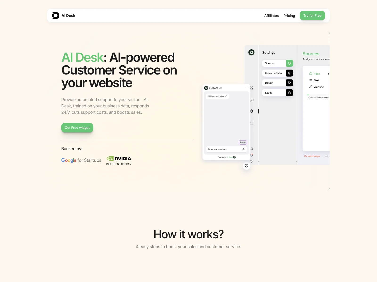 AI Desk: Enhancing Customer Service with AI