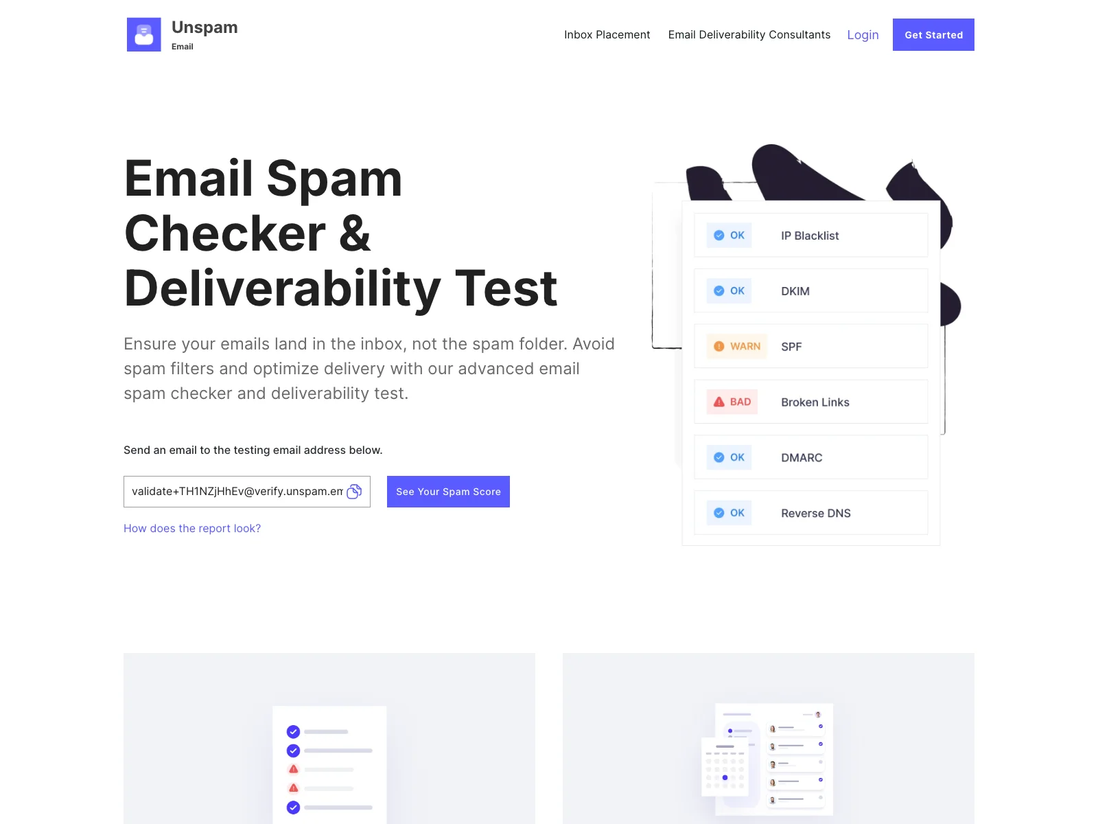 Enhance Email Deliverability with Unspam's Free Checker