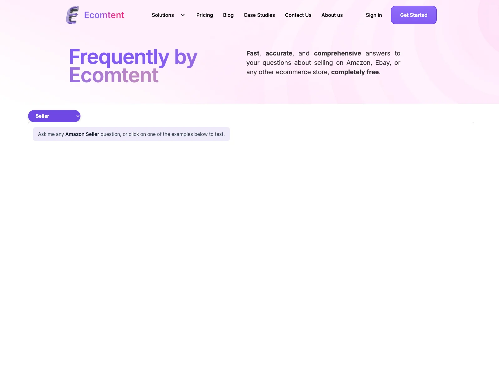 Frequently by Ecomtent: Your Ecommerce Knowledge Hub