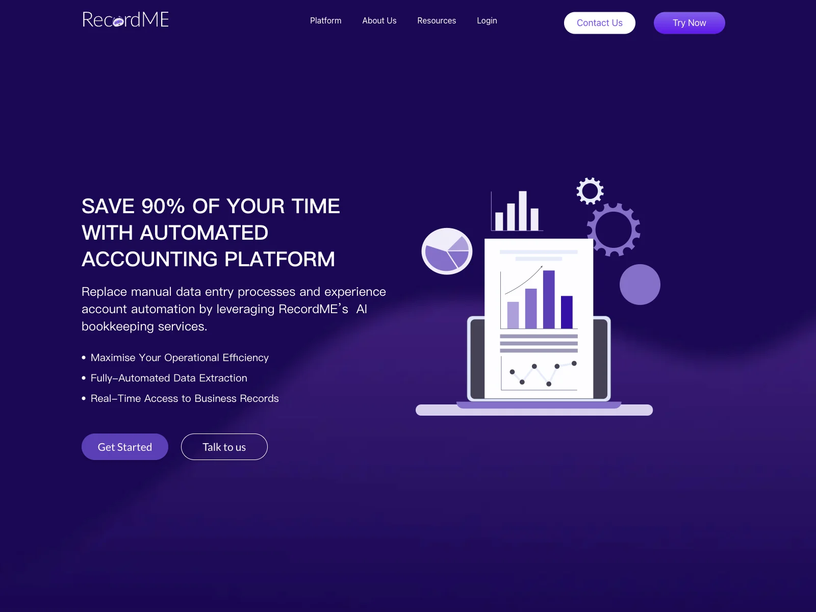 RecordMe: AI-Powered Accounting & Bookkeeping for Maximum Efficiency