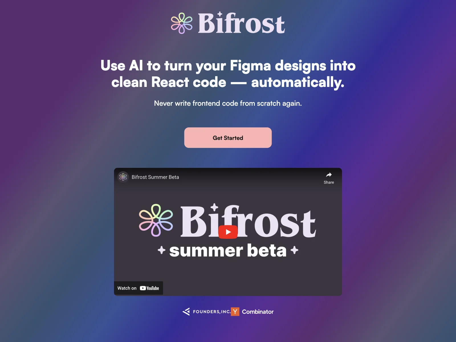 Bifrost: Transform Figma Designs to React Code with AI