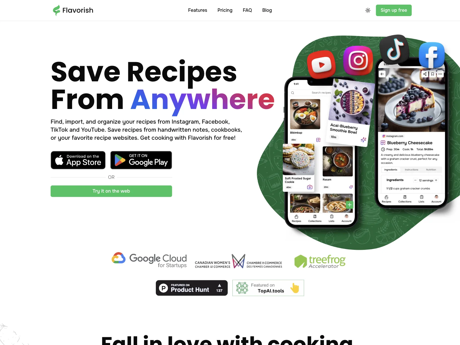 Flavorish: Save Recipes Effortlessly with AI