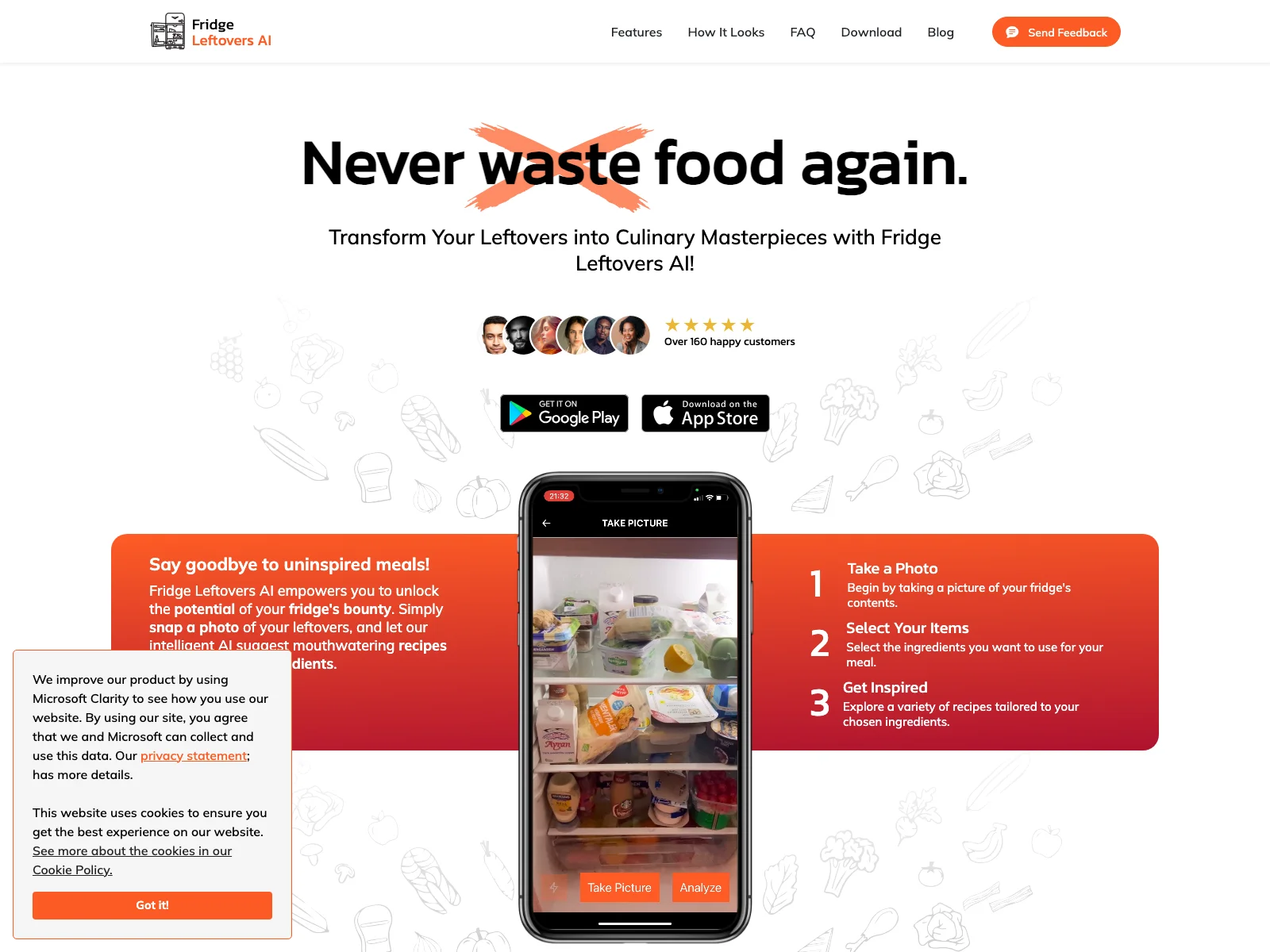 Fridge Leftovers AI: Transform Leftovers into Delicious Meals