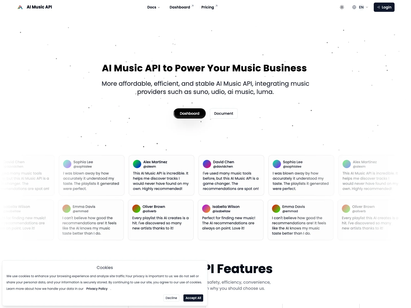 AI Music API: Unleashing the Power of Music Discovery