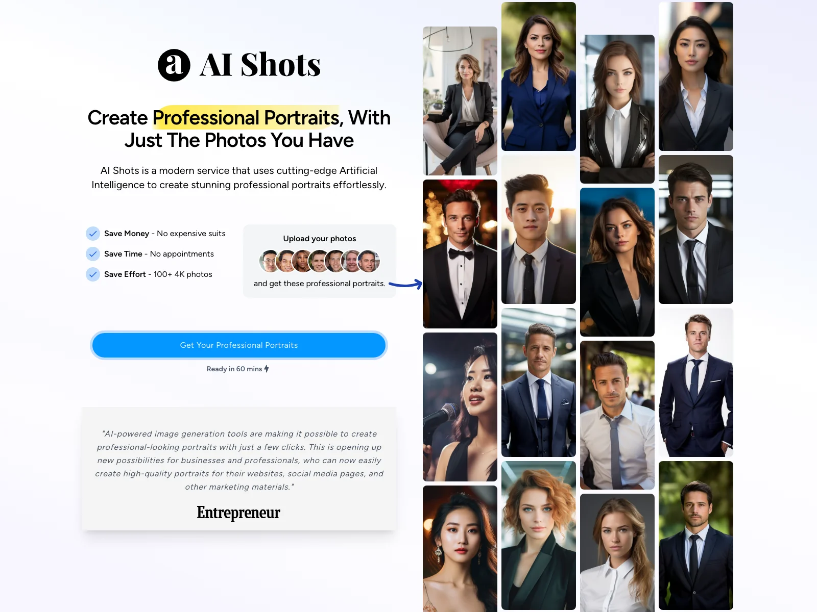 AI Shots: Transform Your Photos into Professional Portraits