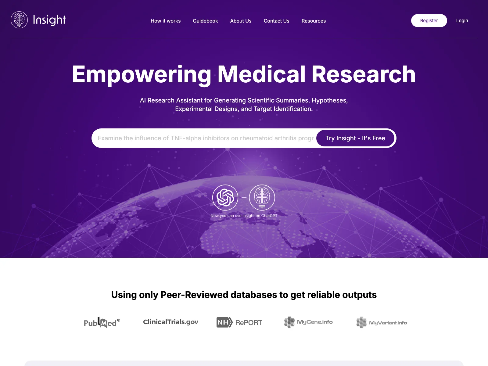 Insight: Empowering Medical Research with AI