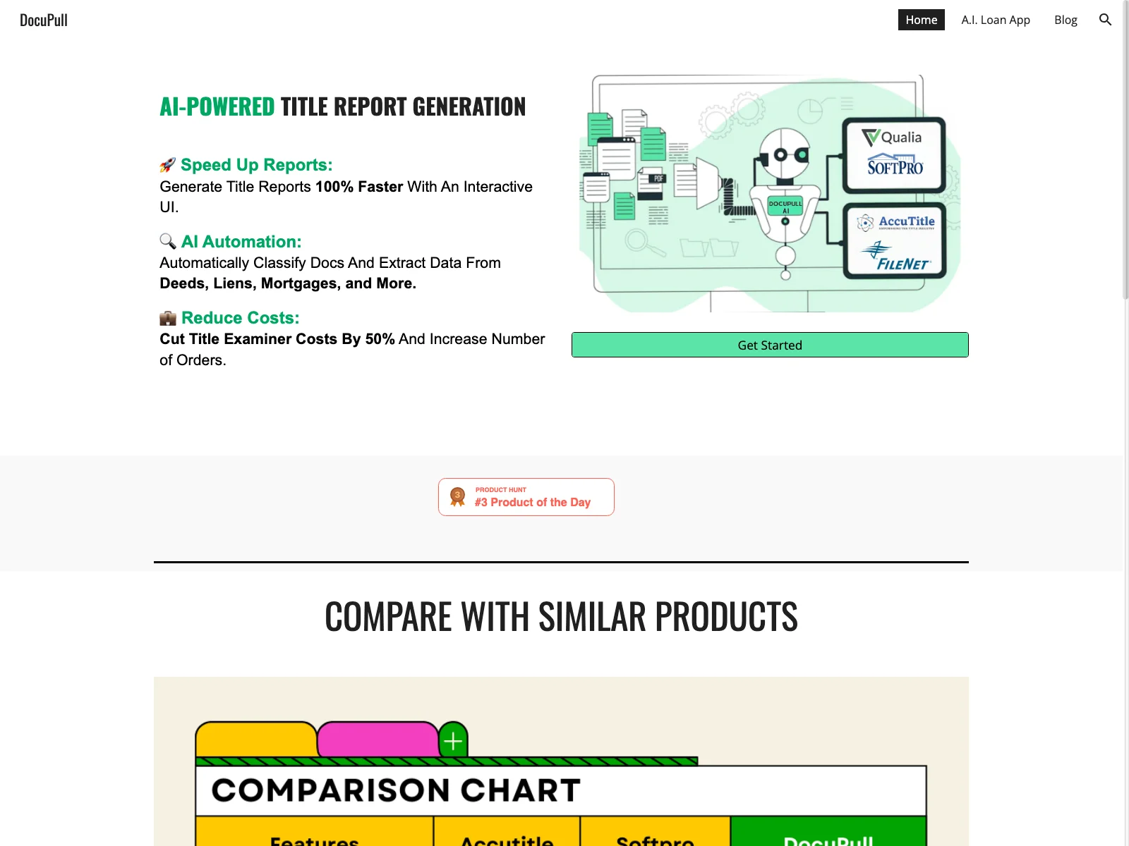 DocuPull: Accelerate Title Report Generation with AI