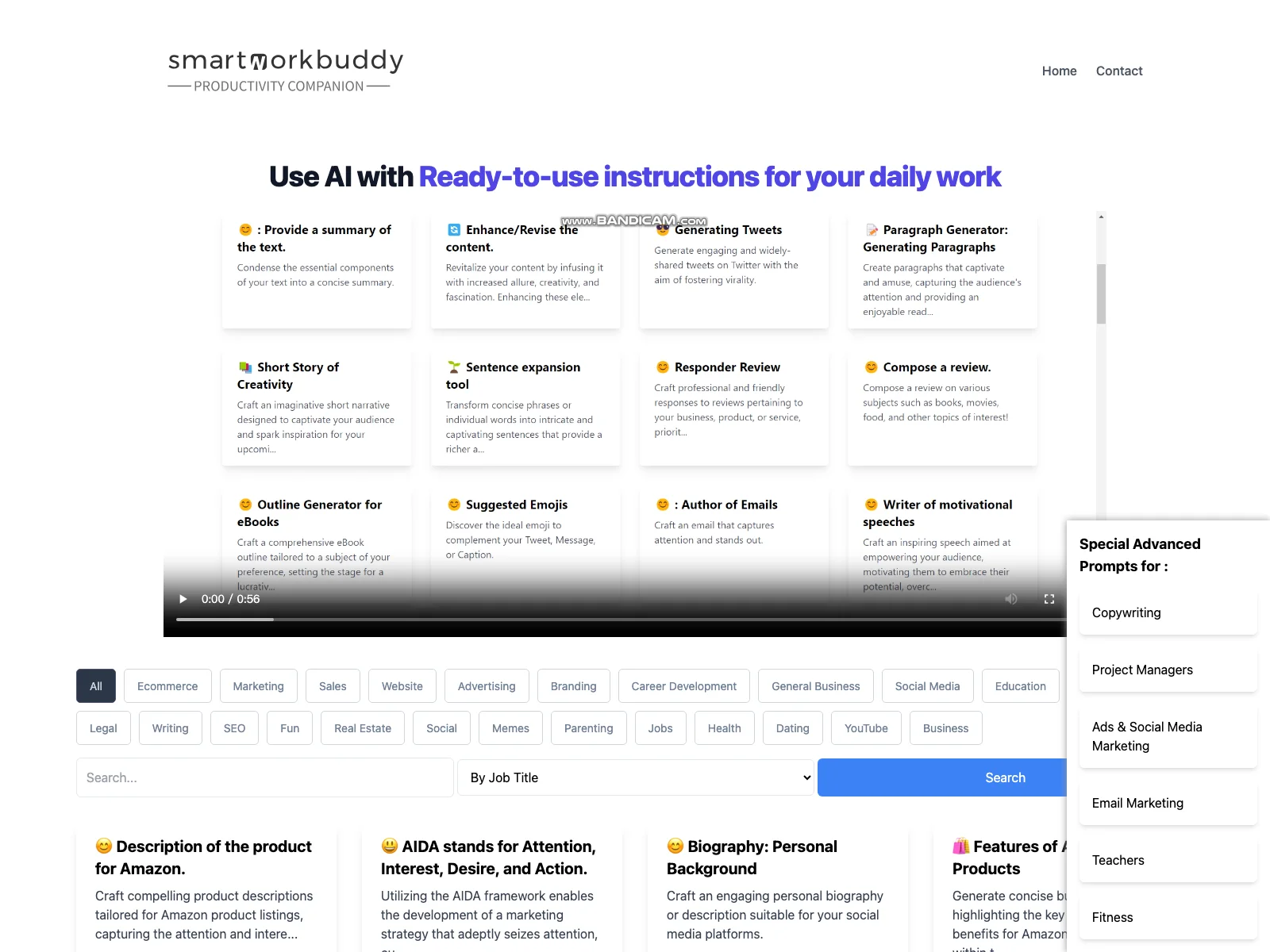 SmartWorkBuddy: Your AI-Powered Productivity and Task-Handling Companion