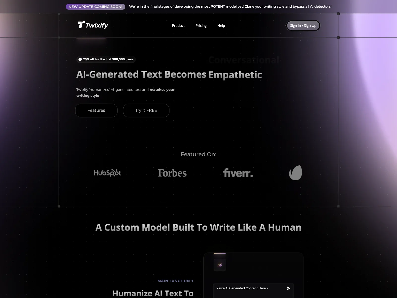 Twixify: The Ultimate AI Text Humanizer for Bypassing Detection and Matching Style