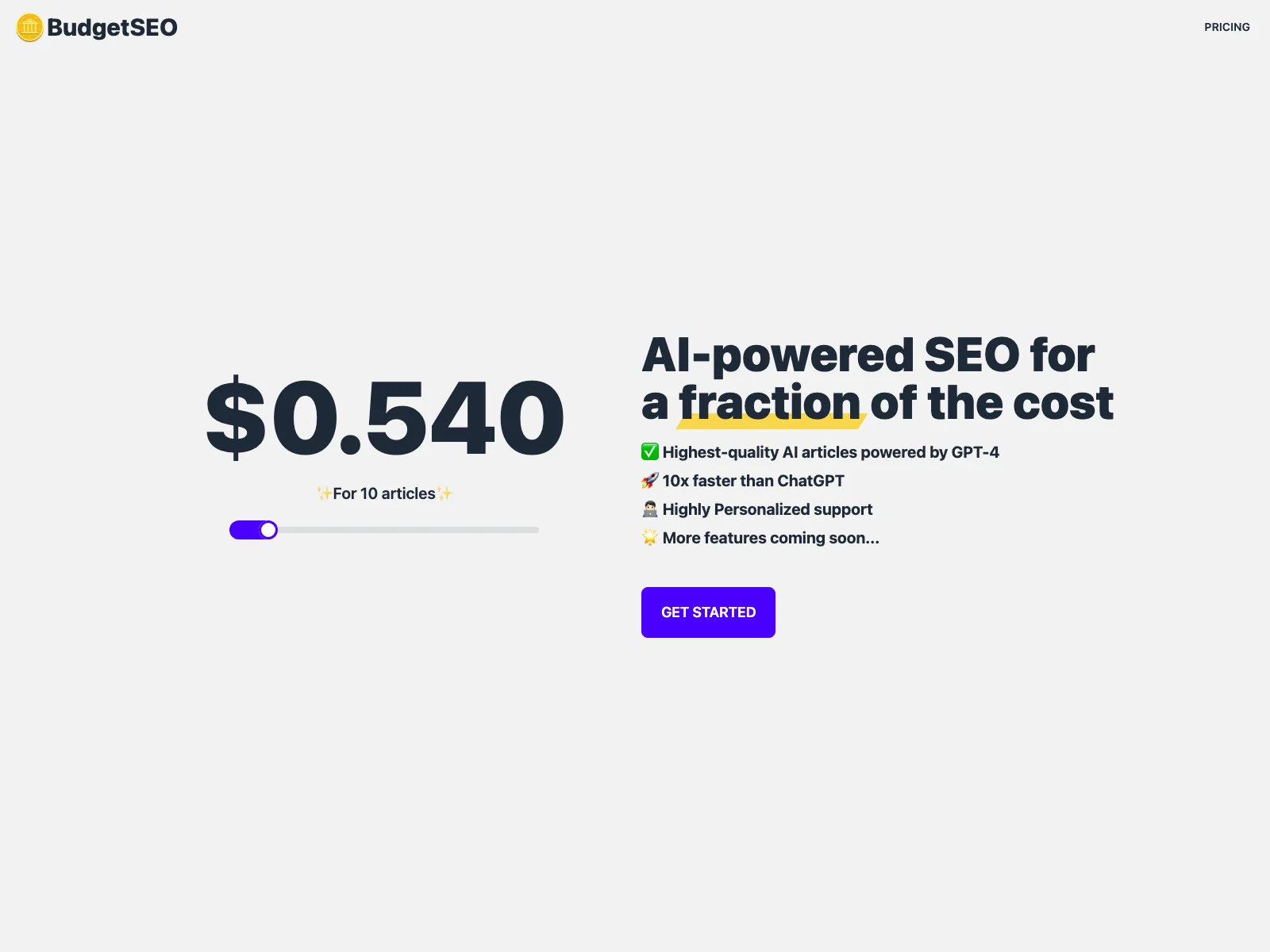 Budget-friendly AI Powered SEO: High-Quality Articles at a Low Cost