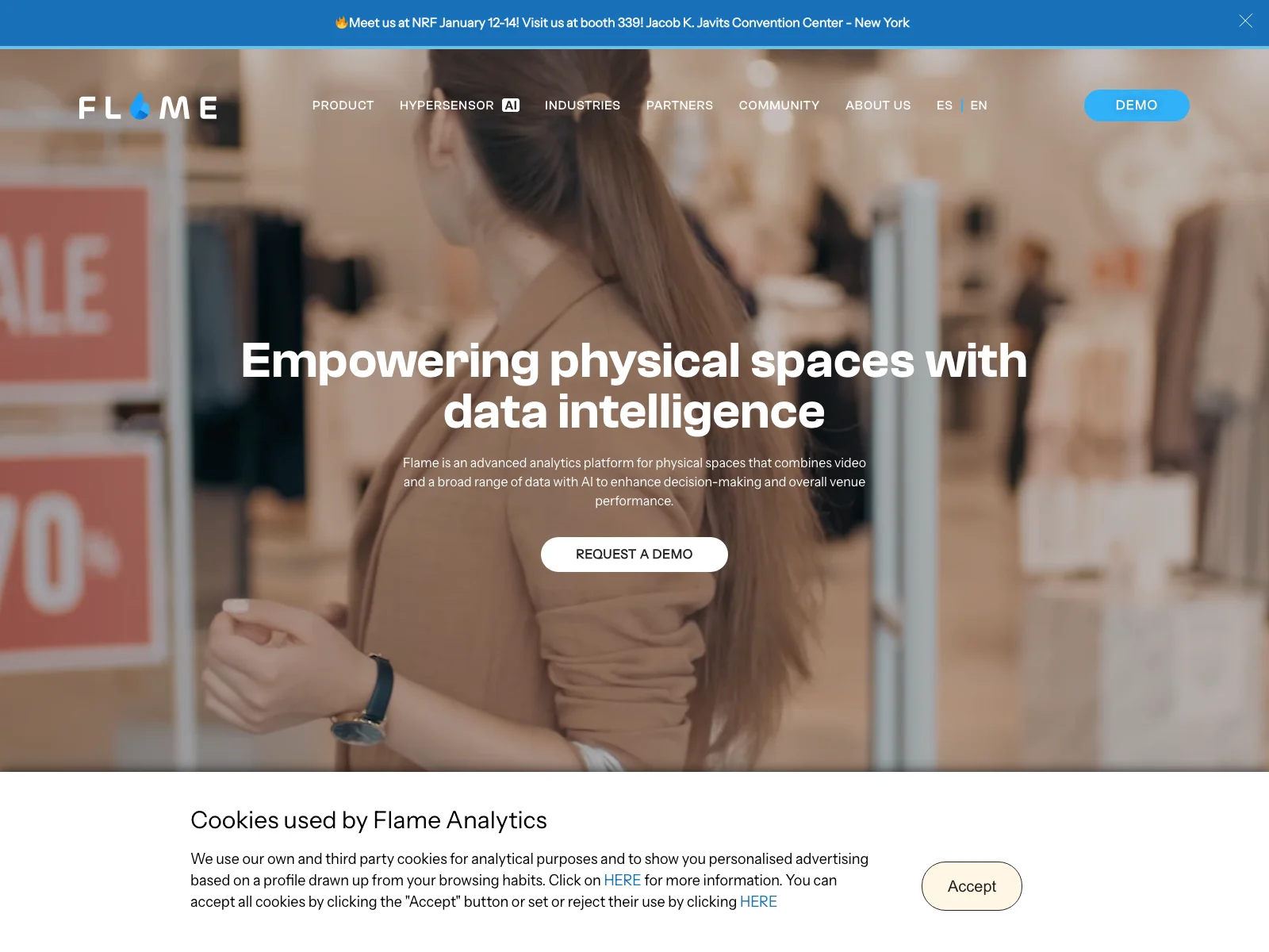 Flame Analytics: Intelligent Analytics for Physical Spaces to Boost Performance